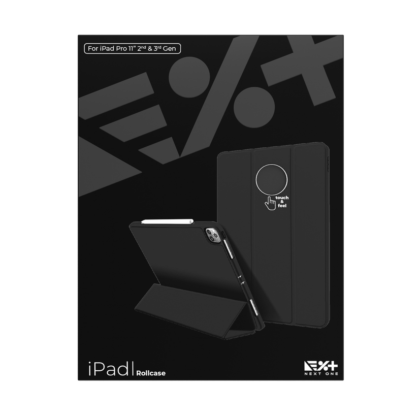 Кейс за iPad Pro 11 от NEXT - Rollcase - черен - iSTYLE BG