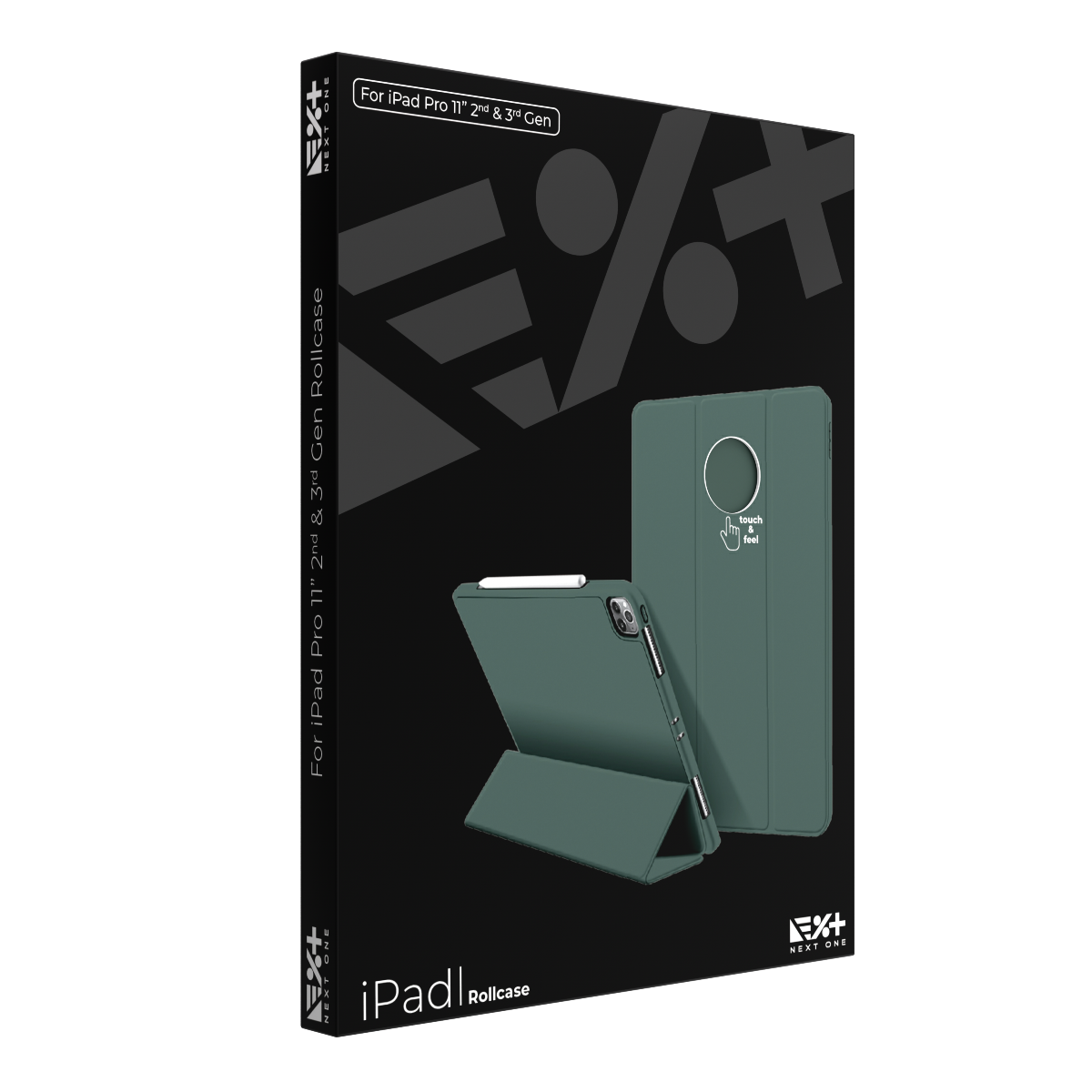 Кейс за iPad Pro 11 от NEXT - Rollcase - зелен - iSTYLE BG