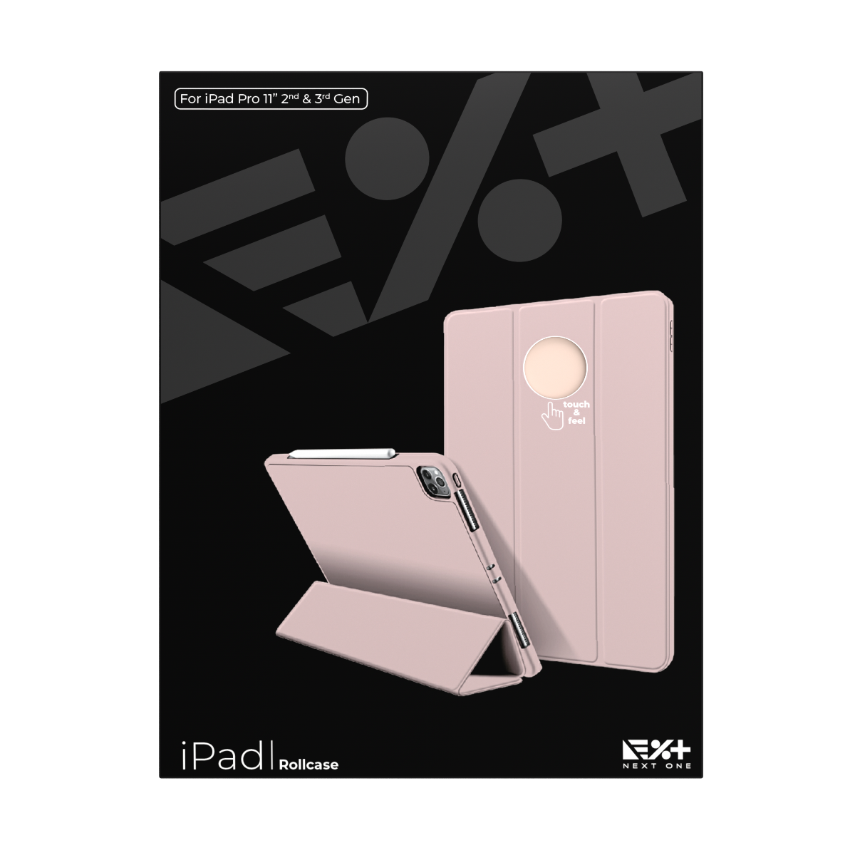Кейс за iPad Pro 11 от NEXT - Rollcase - розов - iSTYLE BG