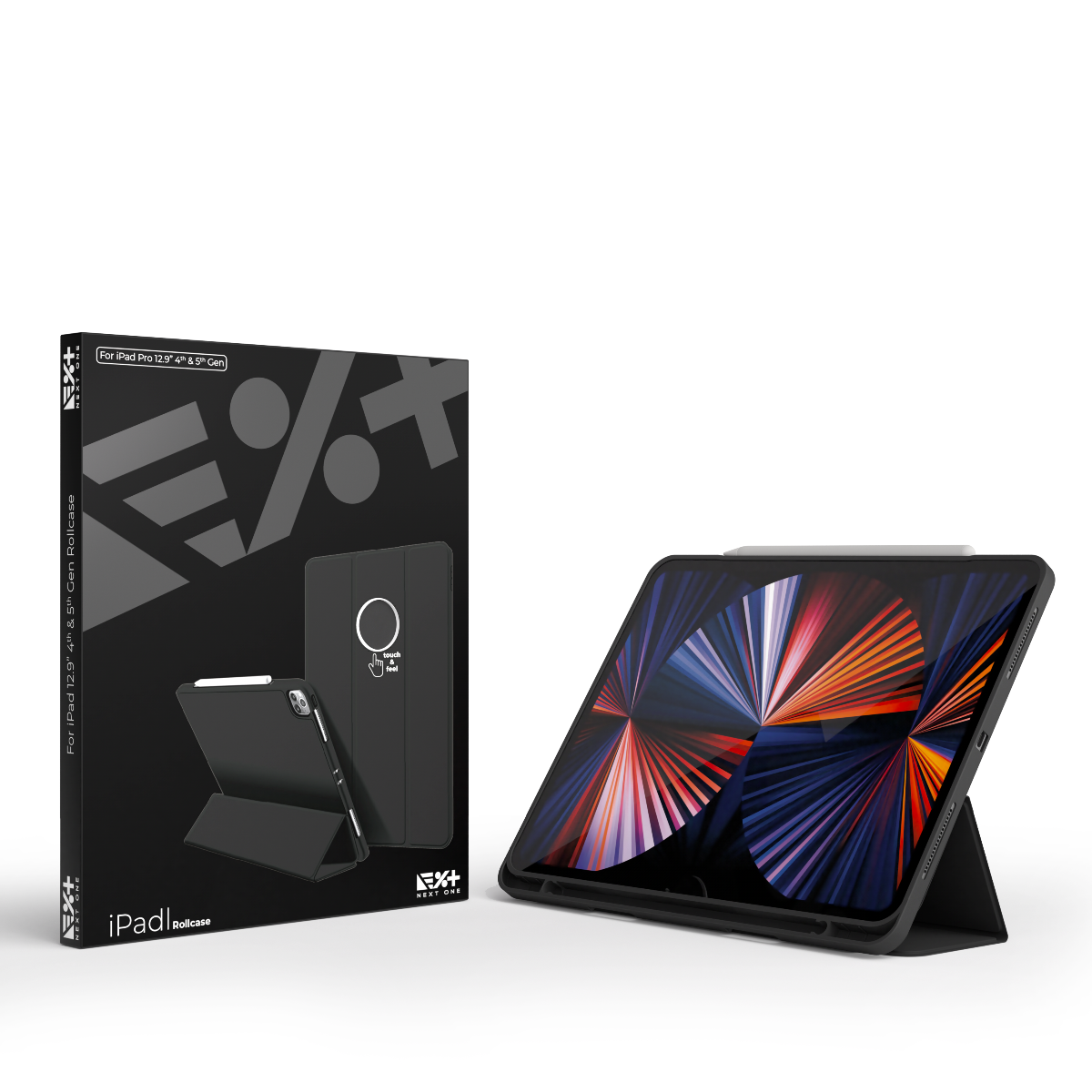 Кейс за iPad Pro 12,9 от NEXT - Rollcase - черен - iSTYLE BG