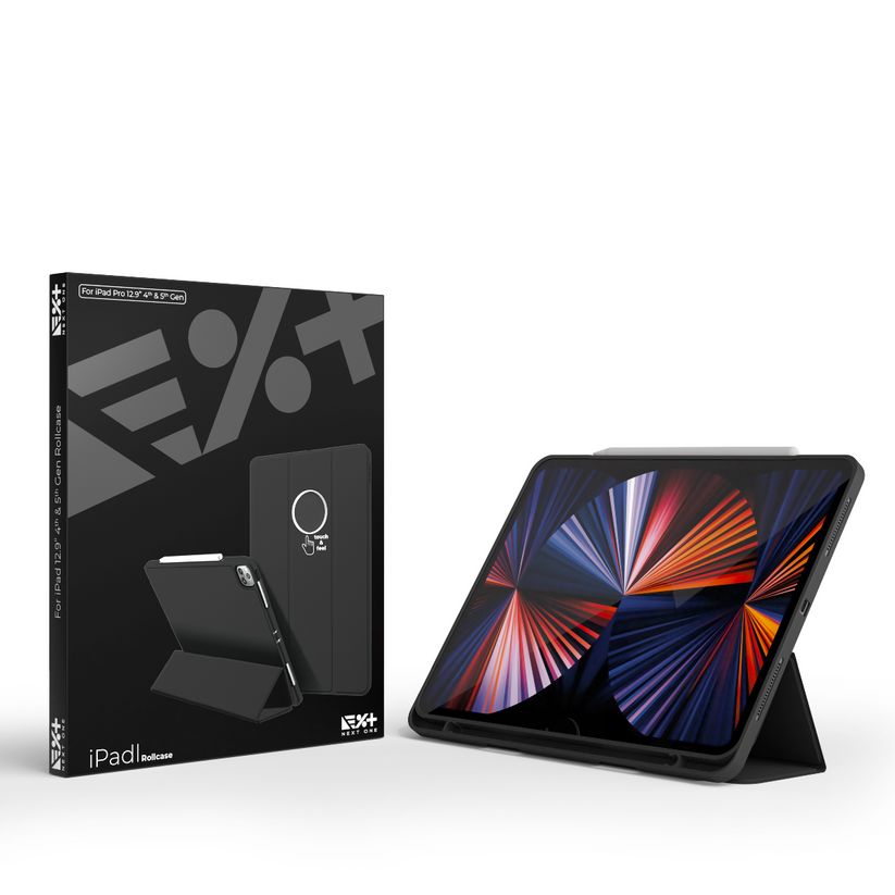 Кейс за iPad Pro 12,9 от NEXT - Rollcase - черен - iSTYLE BG
