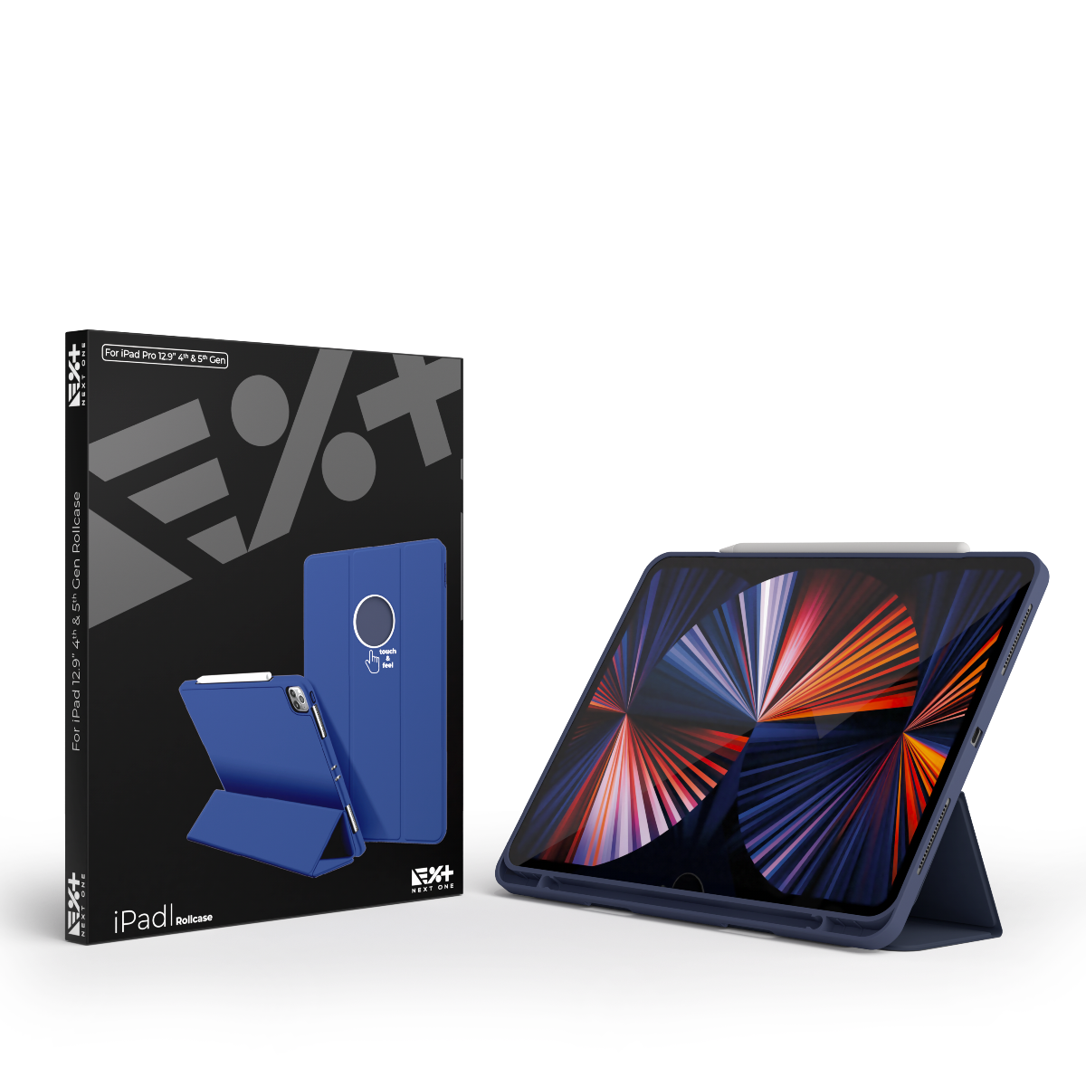 Кейс за iPad Pro 12,9 от NEXT - Rollcase - син - iSTYLE BG