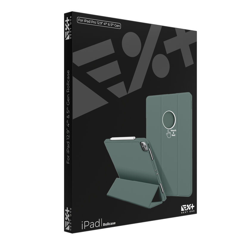 Кейс за iPad Pro 12,9 от NEXT - Rollcase - зелен - iSTYLE BG