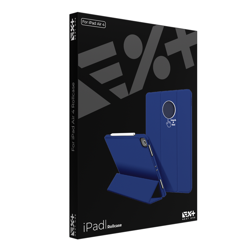 Кейс за iPad Air 4 от NEXT - Rollcase - син - iSTYLE BG