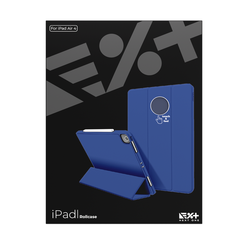 Кейс за iPad Air 4 от NEXT - Rollcase - син - iSTYLE BG