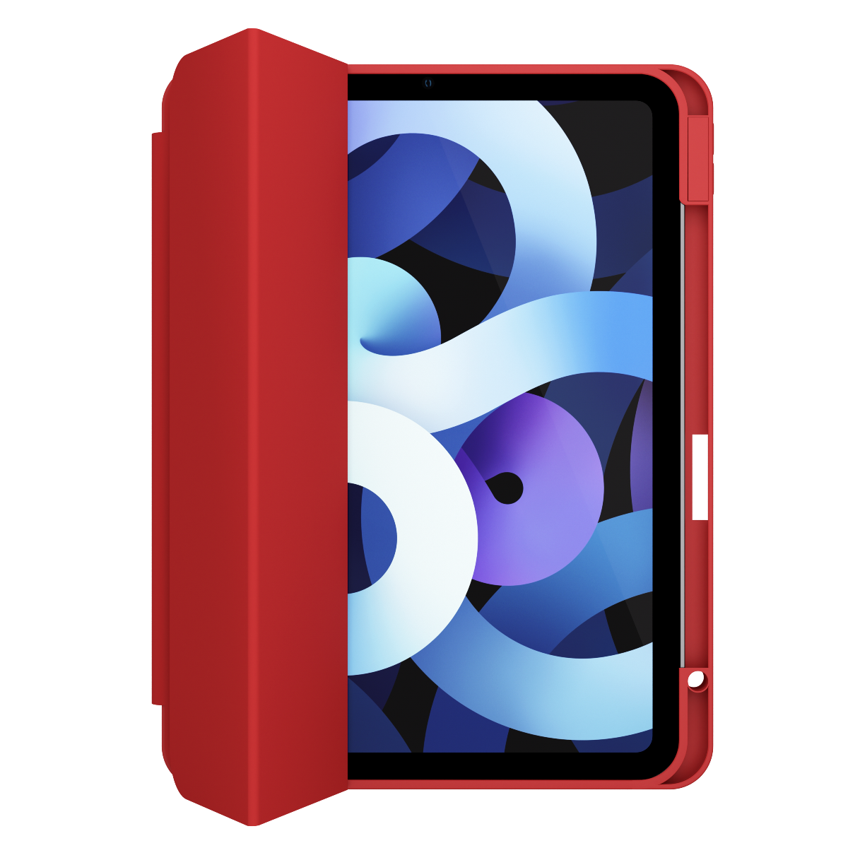 NEXT ONE RED ROLLCASE FOR IPAD AIR 4 - iSTYLE BG