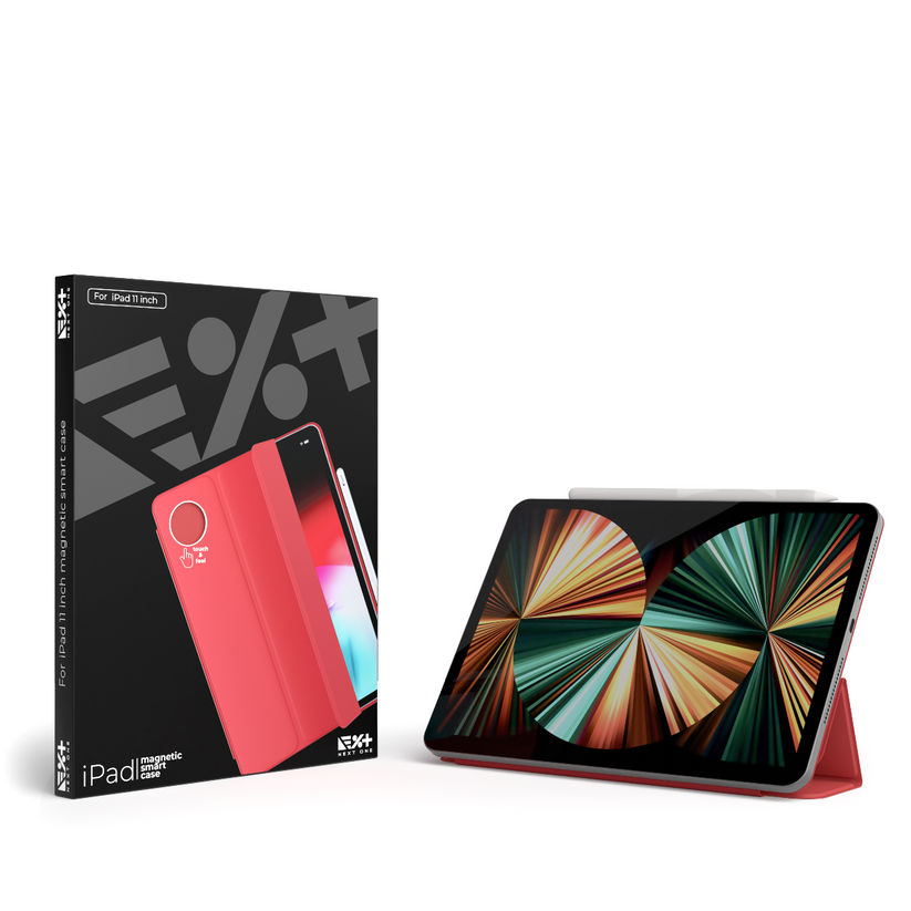 Кейс за iPad Pro 11 от NEXT - smart case - червен - iSTYLE BG