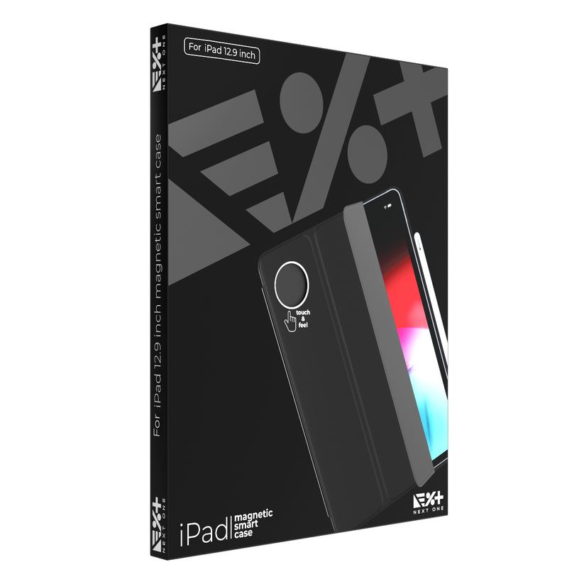 Кейс за iPad Pro 12,9 от NEXT - smart case - черен - iSTYLE BG