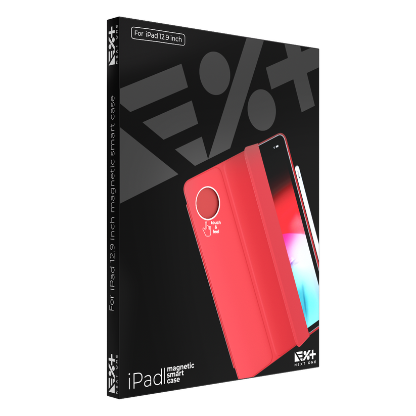Кейс за iPad Pro 12,9 от NEXT - smart case - червен - iSTYLE BG