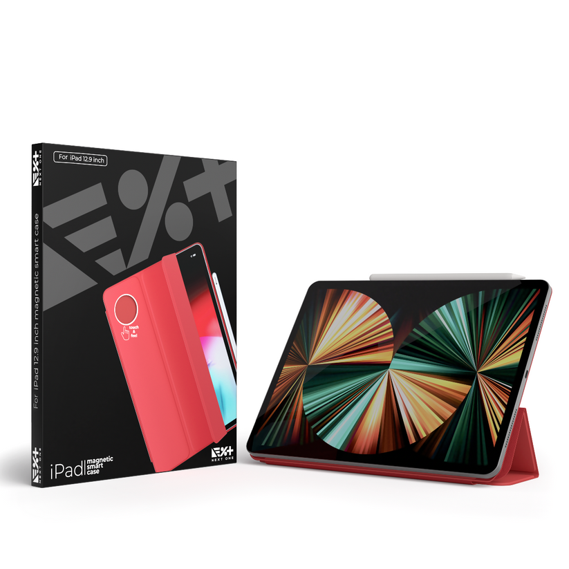 Кейс за iPad Pro 12,9 от NEXT - smart case - червен - iSTYLE BG