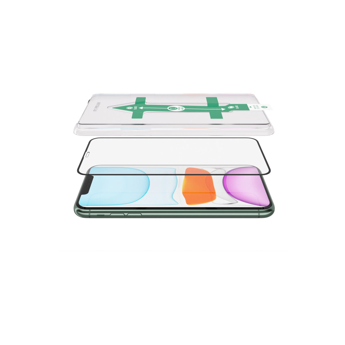 3D Glass за iPhone 11 и XR от NEXT ONE - iSTYLE BG