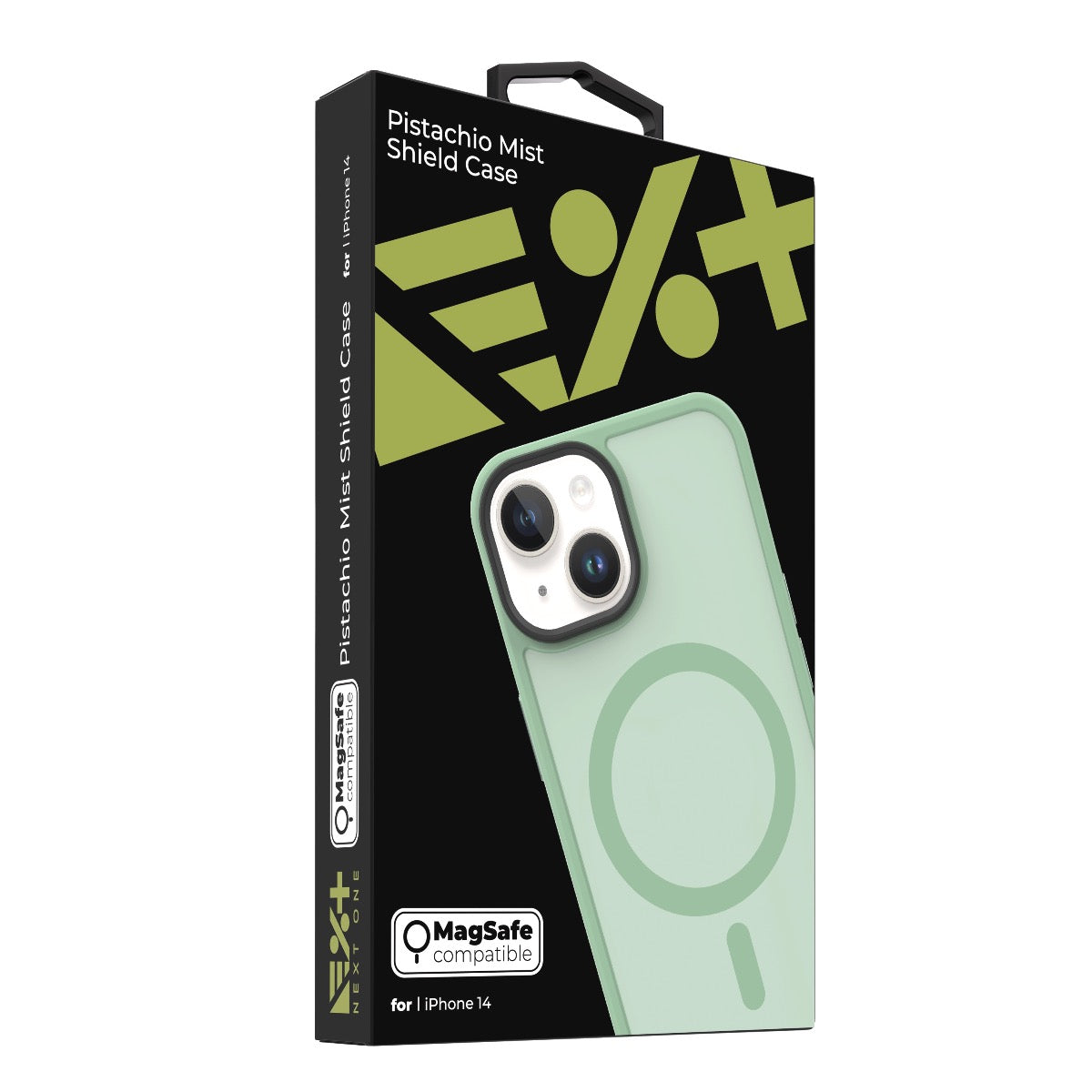 Кейс от NEXT ONE - модел MIST SHIELD за iPhone 14 с MagSafe зелен - iSTYLE BG