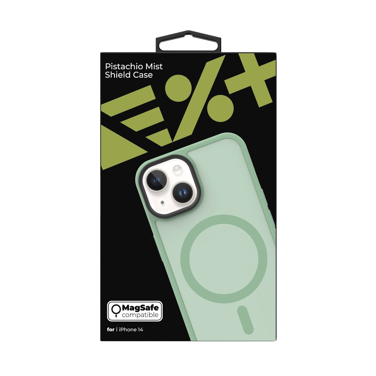 Кейс от NEXT ONE - модел MIST SHIELD за iPhone 14 с MagSafe зелен - iSTYLE BG