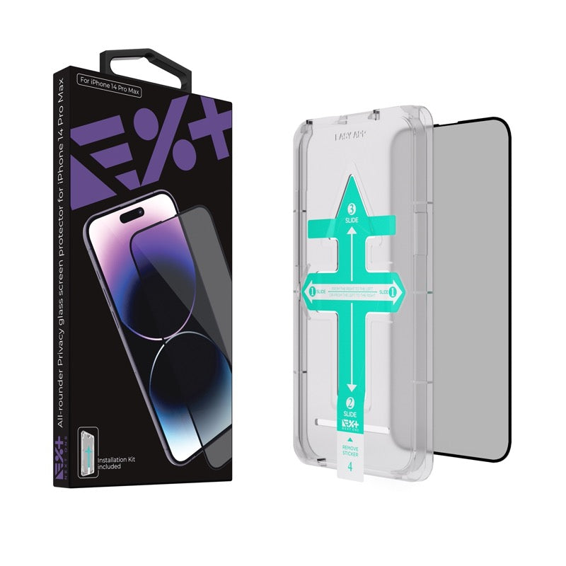 PRIVACY протектор за дисплея на iPhone 14 Pro Max от NEXT ONE - iSTYLE BG