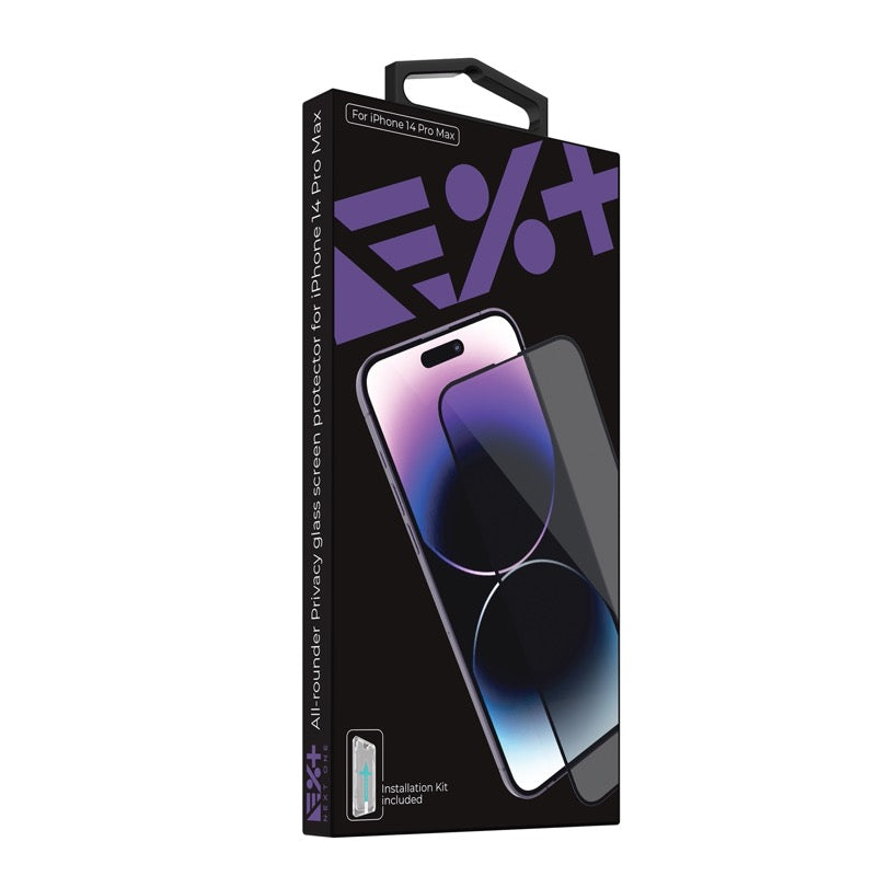 PRIVACY протектор за дисплея на iPhone 14 Pro Max от NEXT ONE - iSTYLE BG