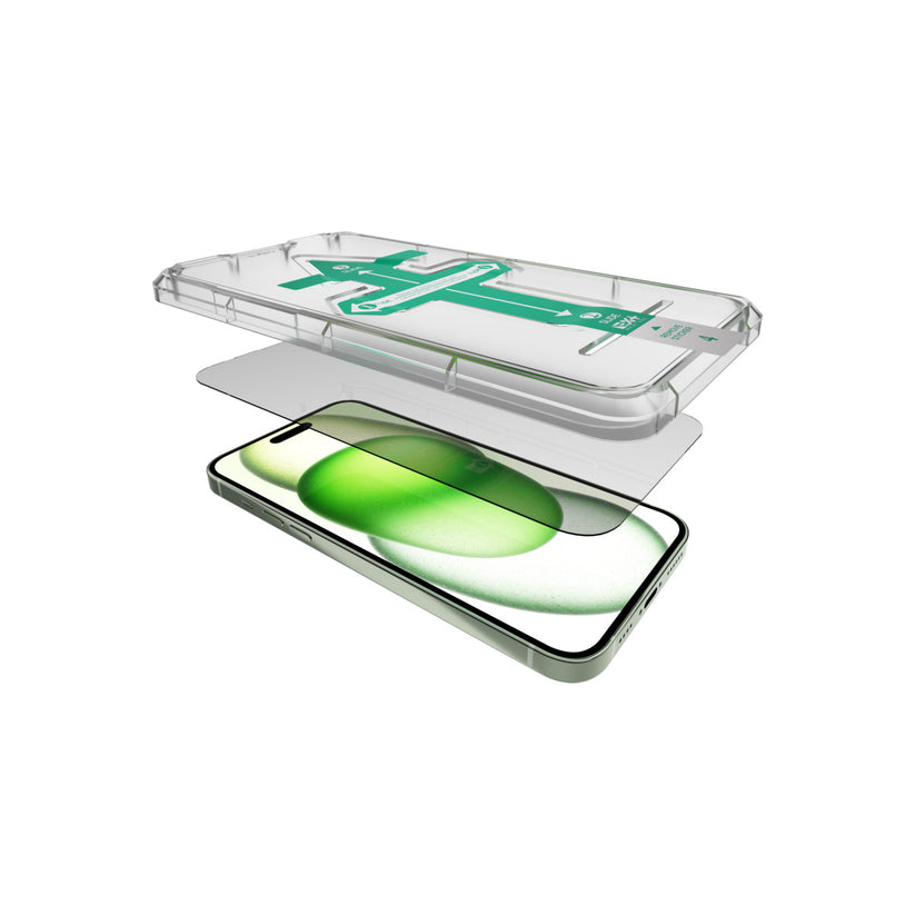 NEXT ONE Tempered glass screen protector for iPhone 15 - iSTYLE BG