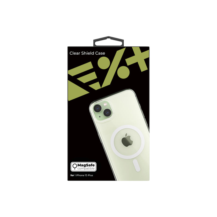 NEXT ONE clear shield case MagSafe compatible for iPhone 15 Plus - iSTYLE BG