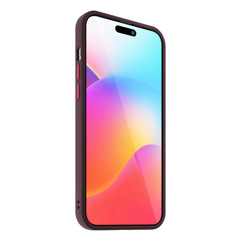 NEXT ONE mist shield case MagSafe compatible for iPhone 15 | Claret - iSTYLE BG