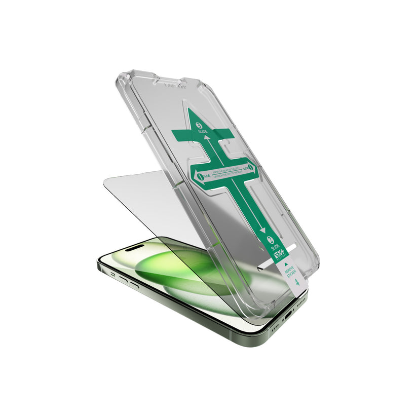 NEXT ONE Tempered glass screen protector for iPhone 15 Plus - iSTYLE BG