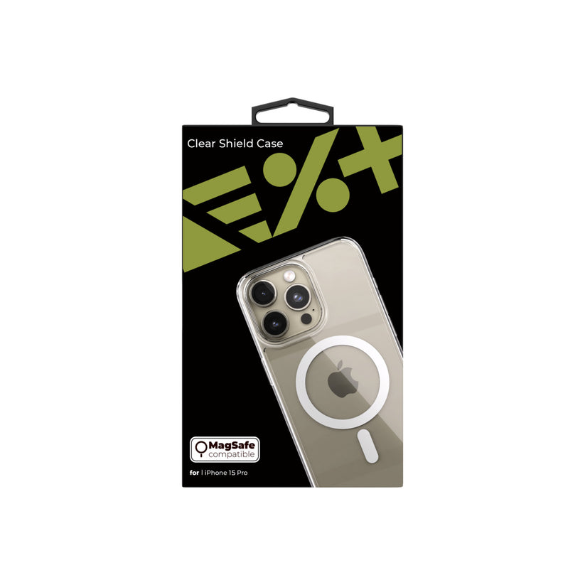 NEXT ONE clear shield case MagSafe compatible for iPhone 15 Pro - iSTYLE BG