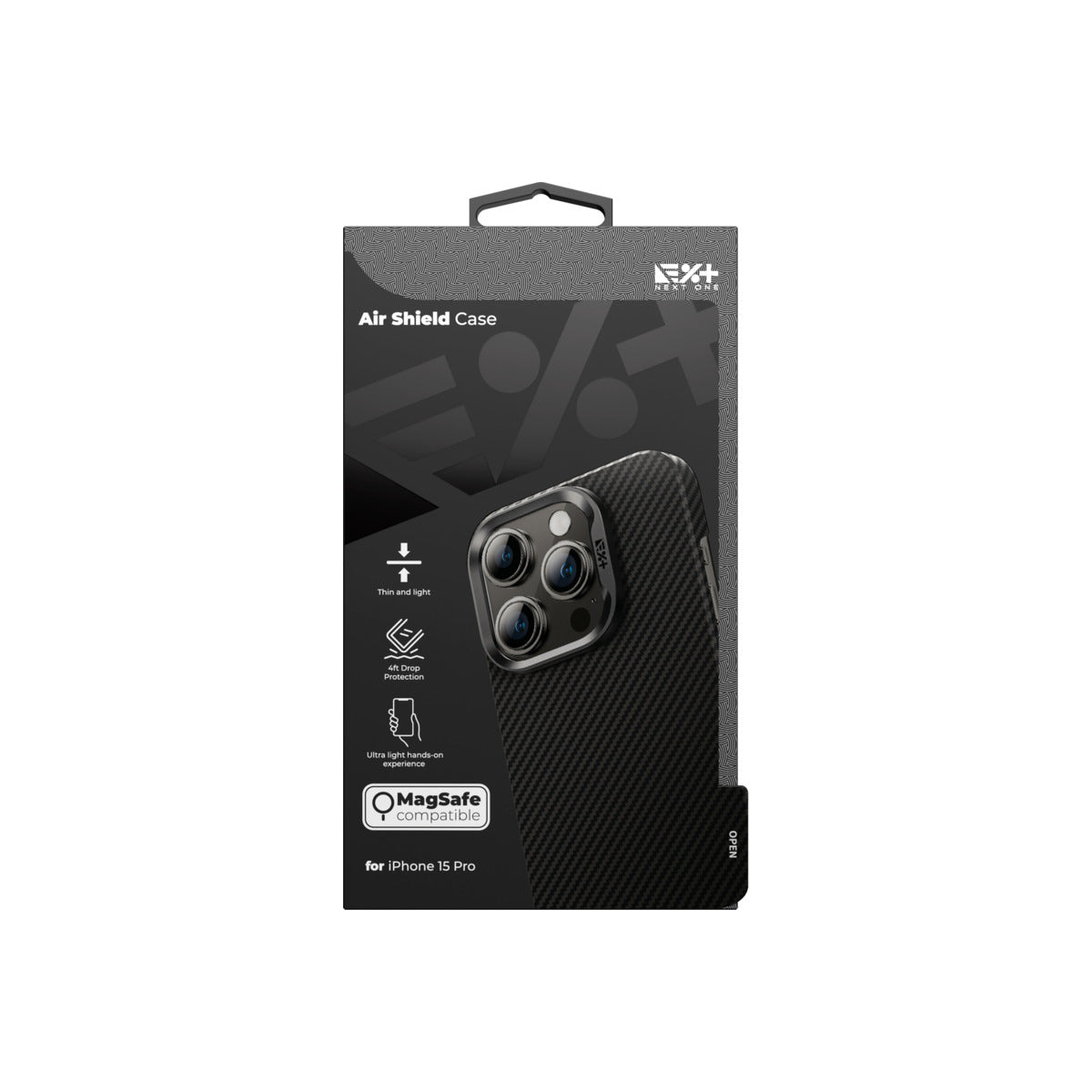 Кейс за iPhone 15 Pro от NEXT ONE - AIRSHIELD - iSTYLE BG