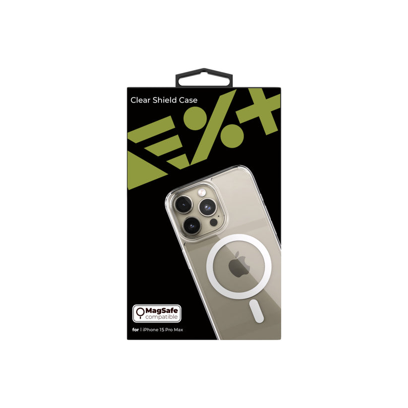 NEXT ONE clear shield case MagSafe compatible for iPhone 15 Pro Max - iSTYLE BG