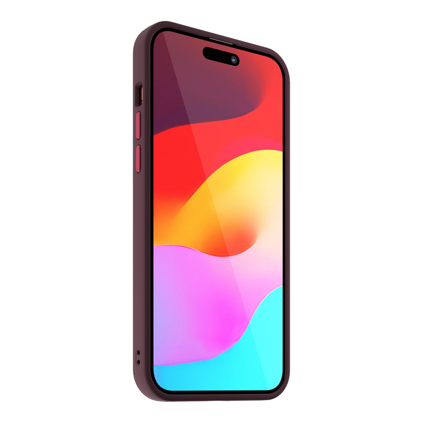 NEXT ONE mist shield case MagSafe compatible for iPhone 15 Pro Max | Claret - iSTYLE BG