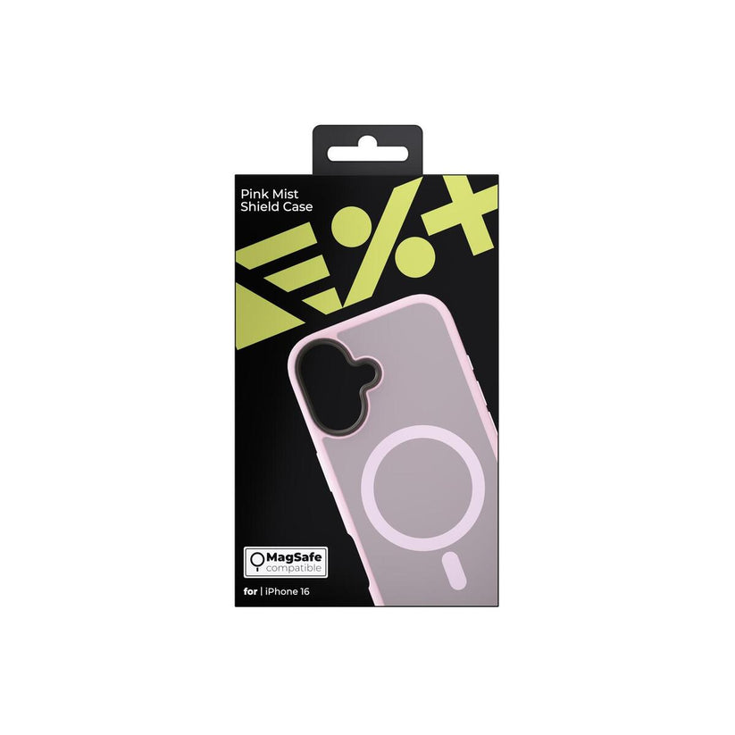 NEXT ONE PINK MIST SHIELD CASE FOR iPhone 16 | MAGSAFE COMPATIBLE - iSTYLE BG