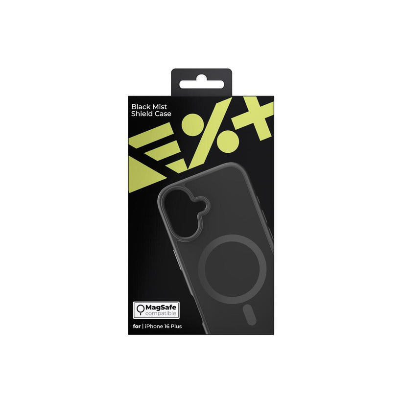 NEXT ONE BLACK MIST SHIELD CASE FOR iPhone 16 PLUS |MAGSAFE COMPATIBLE - iSTYLE BG