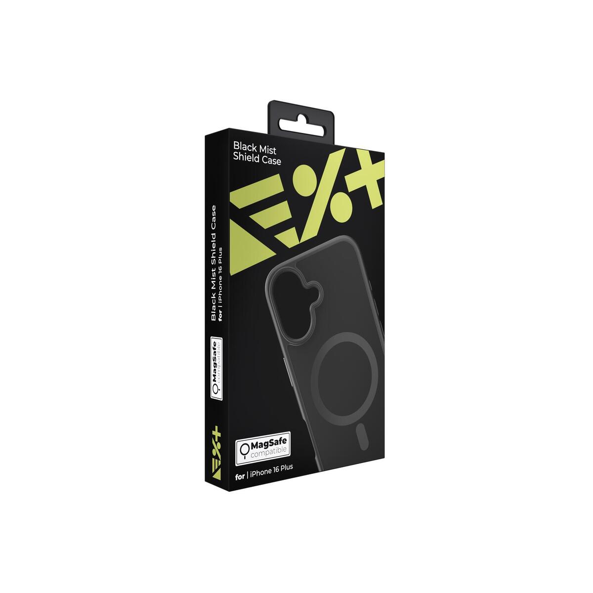 NEXT ONE BLACK MIST SHIELD CASE FOR iPhone 16 PLUS |MAGSAFE COMPATIBLE - iSTYLE BG