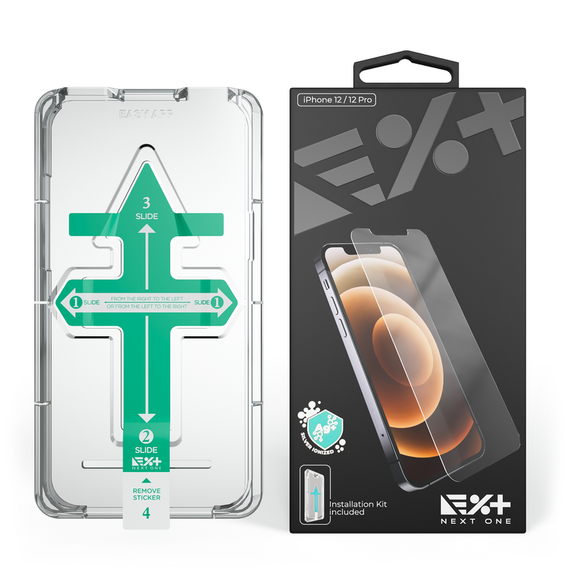 Темперирано стъкло за iPhone 12 и iPhone 12 Pro от NEXT ONE - iSTYLE BG