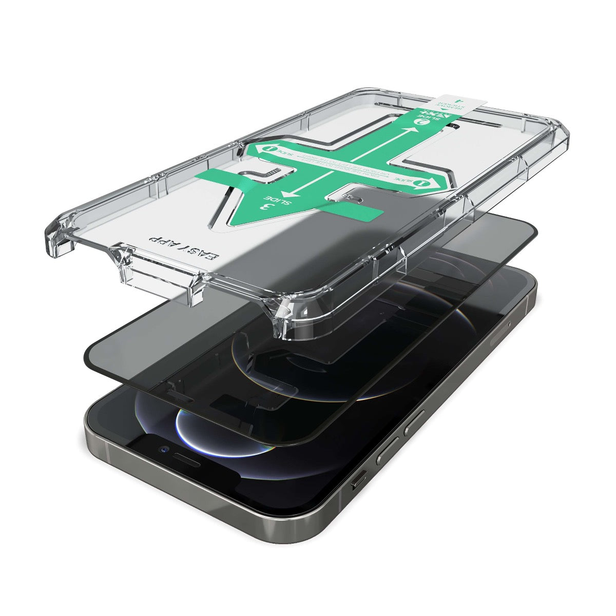 3D Privacy протектор за iPhone 12 Pro Max от NEXT ONE - iSTYLE BG