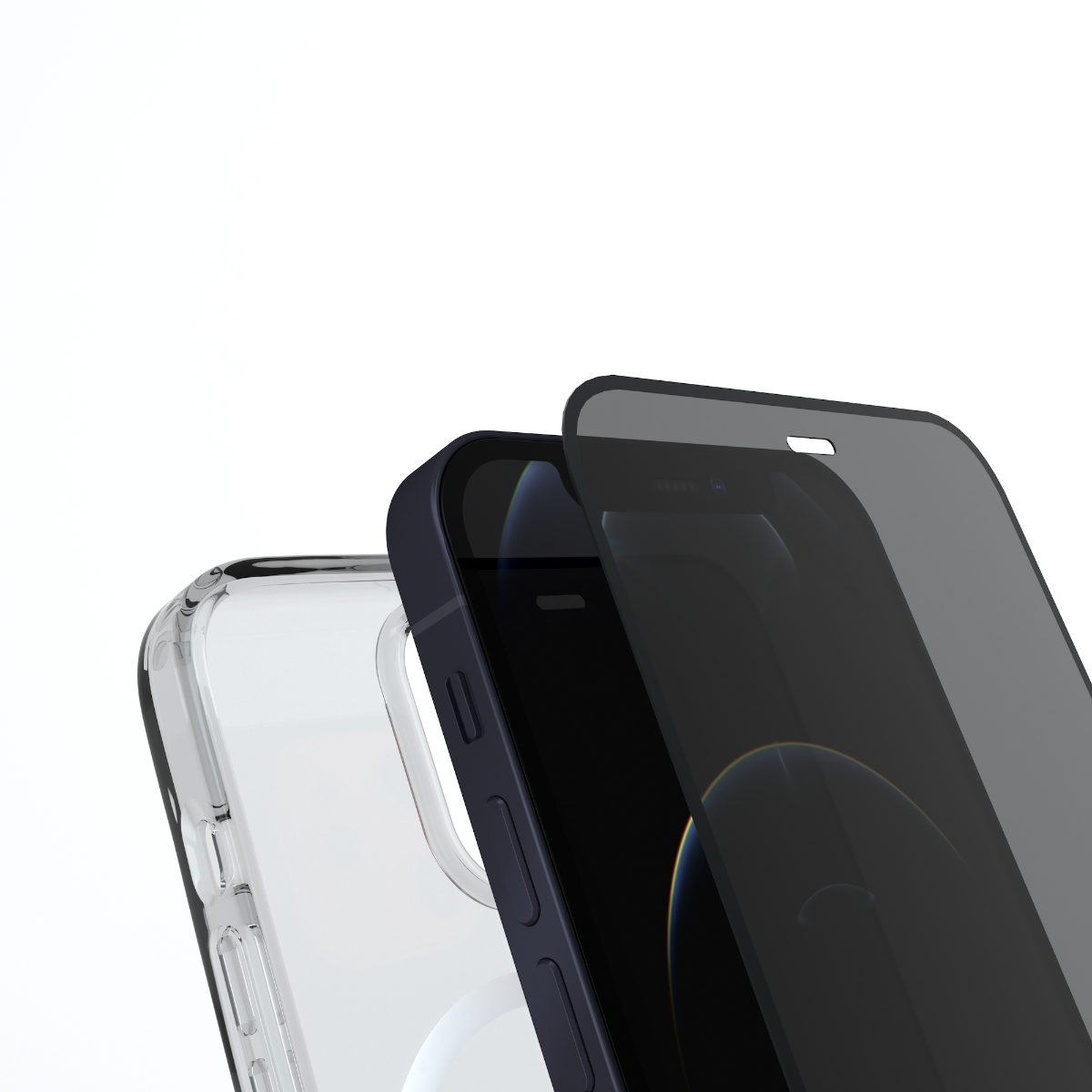 3D Privacy протектор за iPhone 12 Pro Max от NEXT ONE - iSTYLE BG