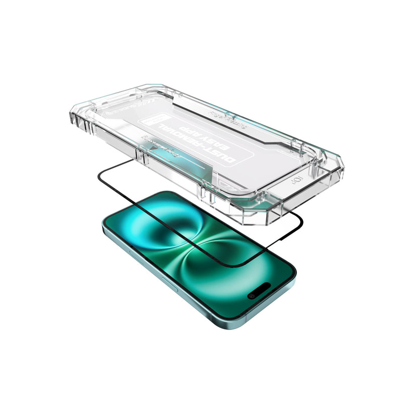 NEXT ONE All-rounder glass screen protector for iPhone 16 - iSTYLE BG