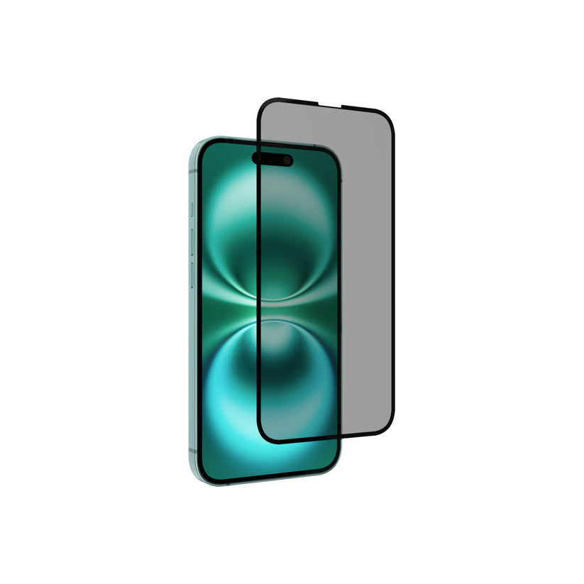 NEXT ONE All-rounder Privacy glass screen protector for iPhone 16 Plus - iSTYLE BG