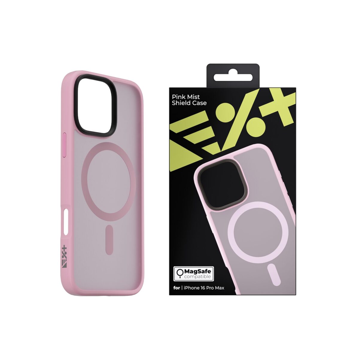 NEXT ONE PINK MIST SHIELD CASE FOR iPhone 16 PRO MAX | MAGSAFE COMPATIBLE - iSTYLE BG