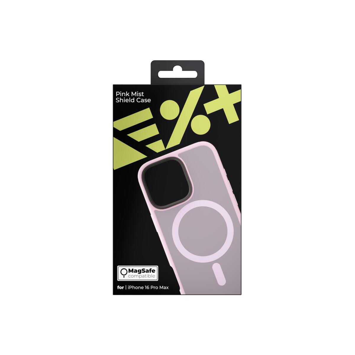 NEXT ONE PINK MIST SHIELD CASE FOR iPhone 16 PRO MAX | MAGSAFE COMPATIBLE - iSTYLE BG