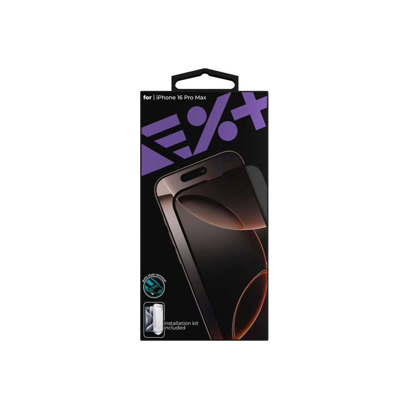NEXT ONE All-rounder Privacy glass screen protector for iPhone 16 Pro Max - iSTYLE BG