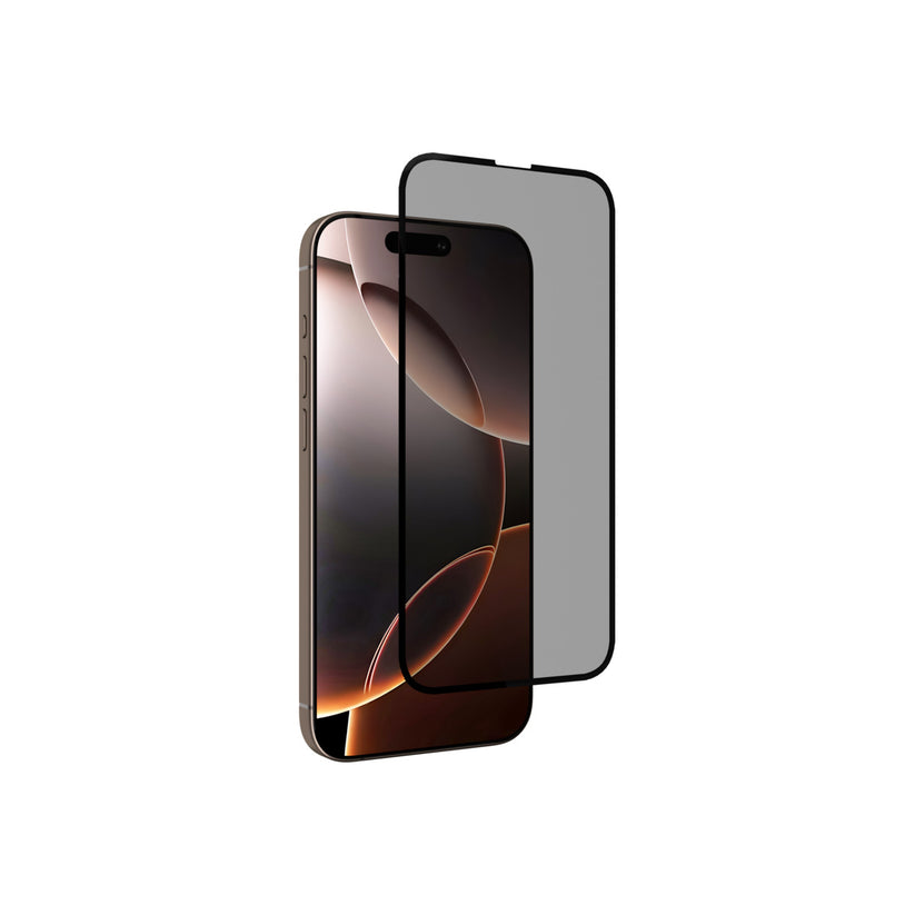 NEXT ONE All-rounder Privacy glass screen protector for iPhone 16 Pro - iSTYLE BG