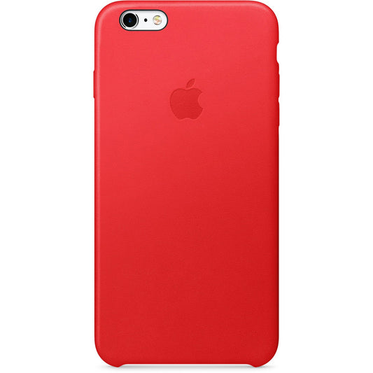 Червен кожен защитен кейс за iPhone 6s Plus - iSTYLE BG