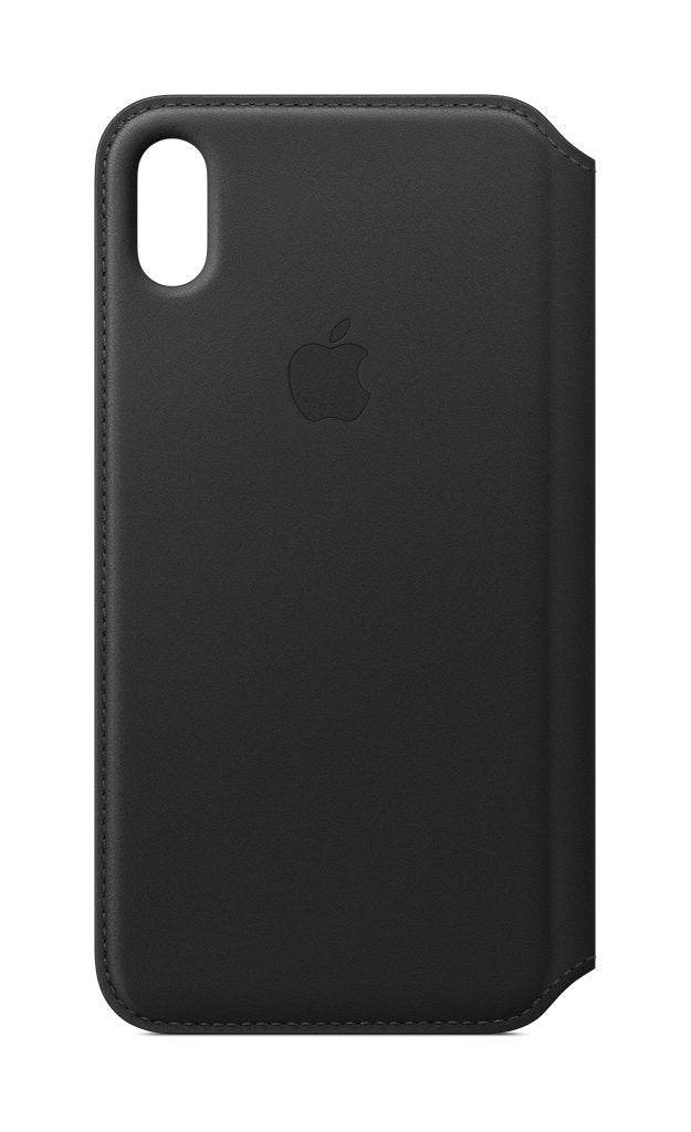 Apple iPhone XS Max Leather Folio - Black - iSTYLE BG