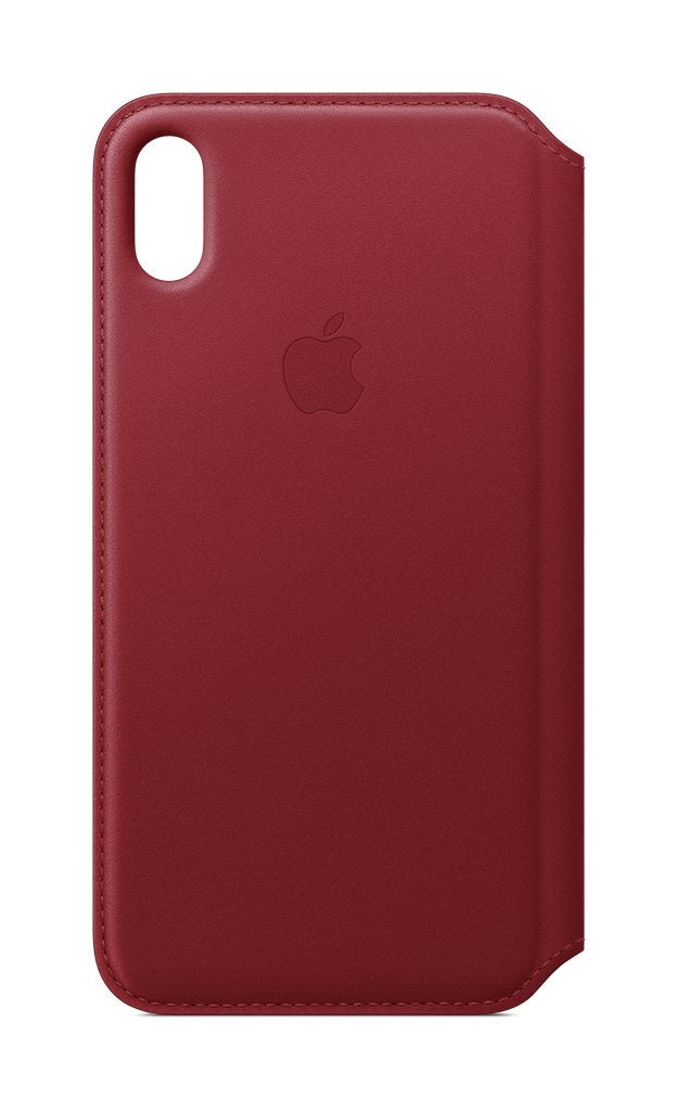 Apple iPhone XS Max Leather Folio - (PRODUCT)RED - iSTYLE BG