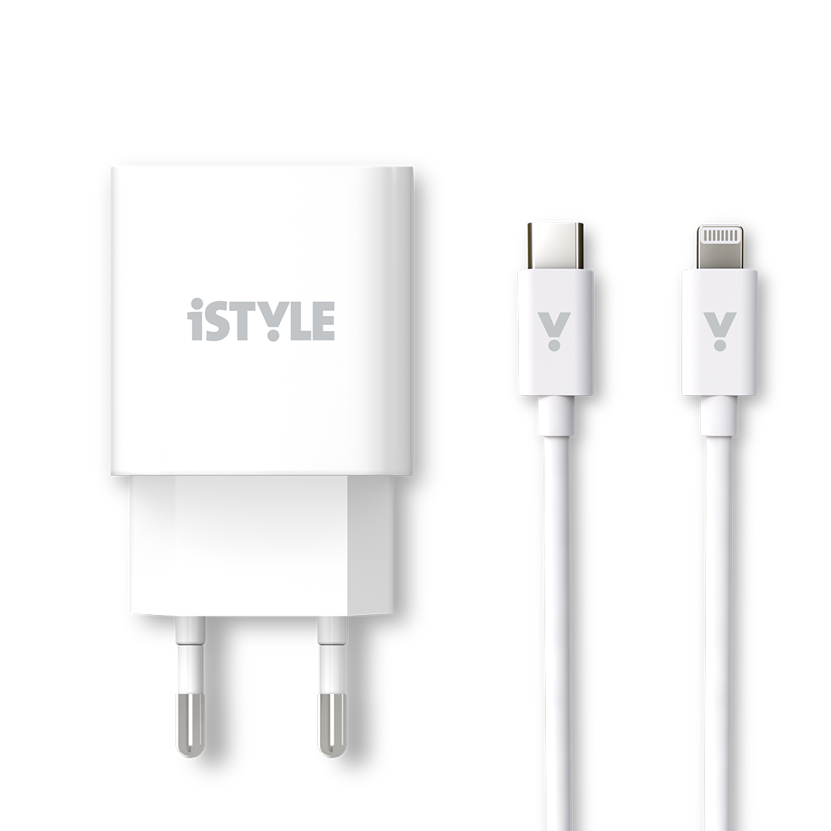 Комплект зарядно с кабел за iPhone от iStyle - iSTYLE BG
