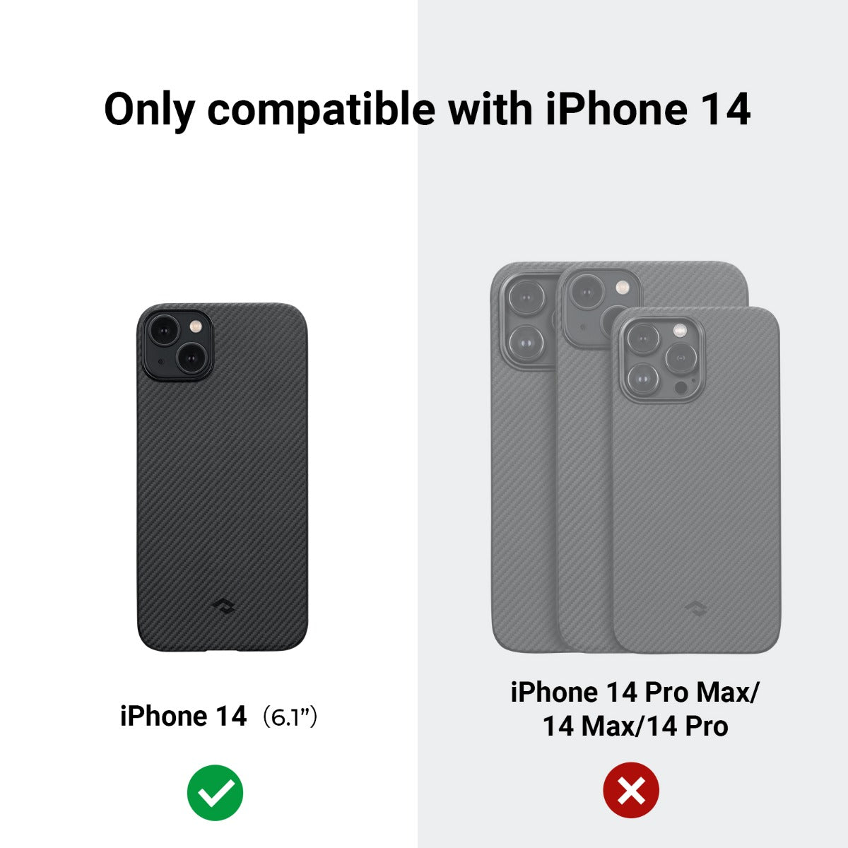 Кейс за iPhone 14 от Pitaka модел MagEZ 3 3600D сив - iSTYLE BG