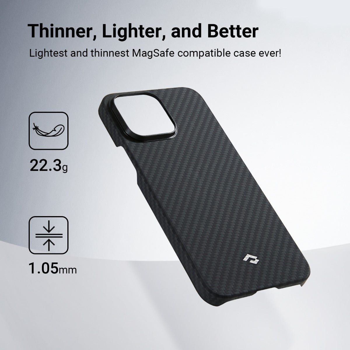 Черен кейс от Pitaka модел MagEZ 3 1500D за iPhone 14 Pro - iSTYLE BG