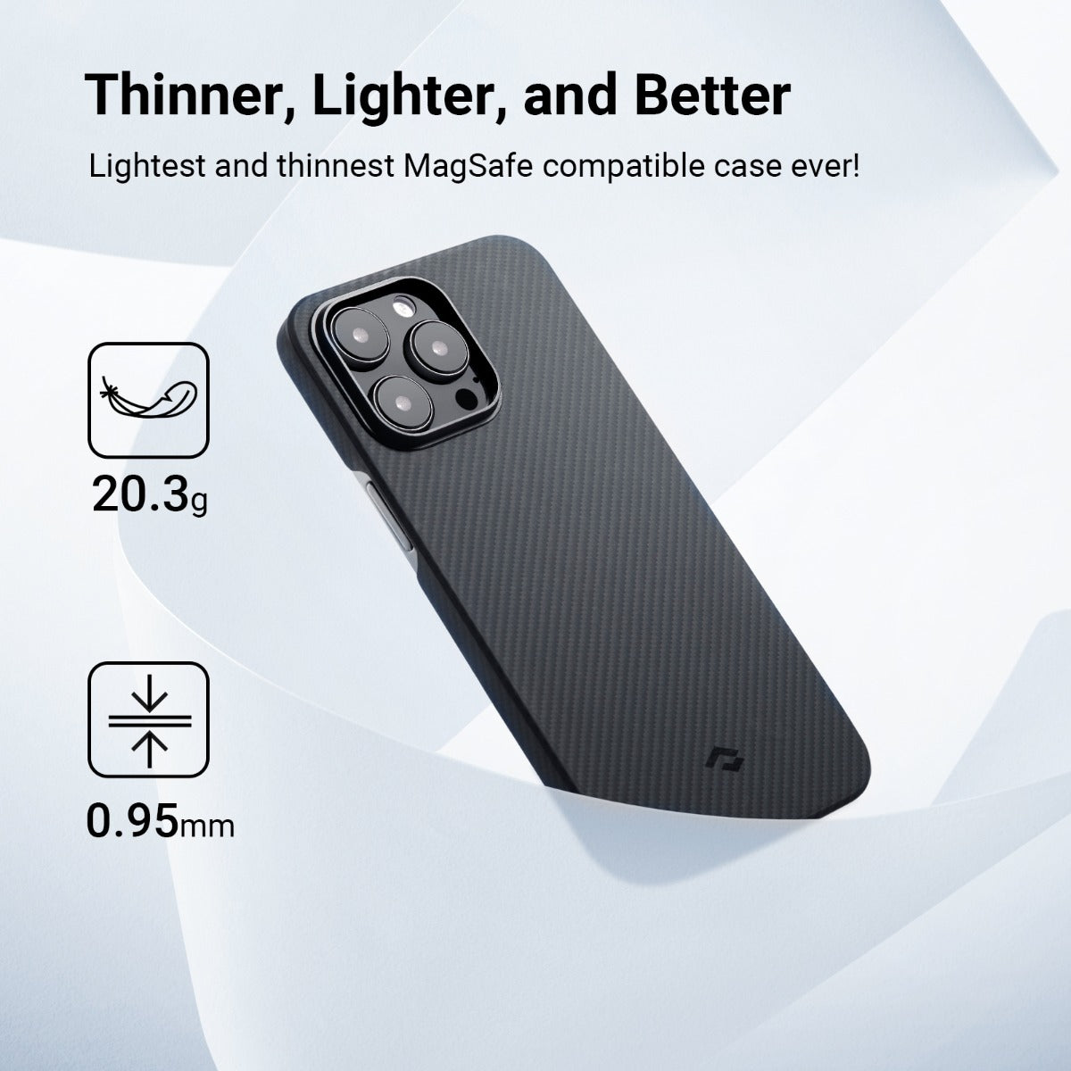 Черен кейс от Pitaka модел MagEZ 3 600D за iPhone 14 Pro - iSTYLE BG
