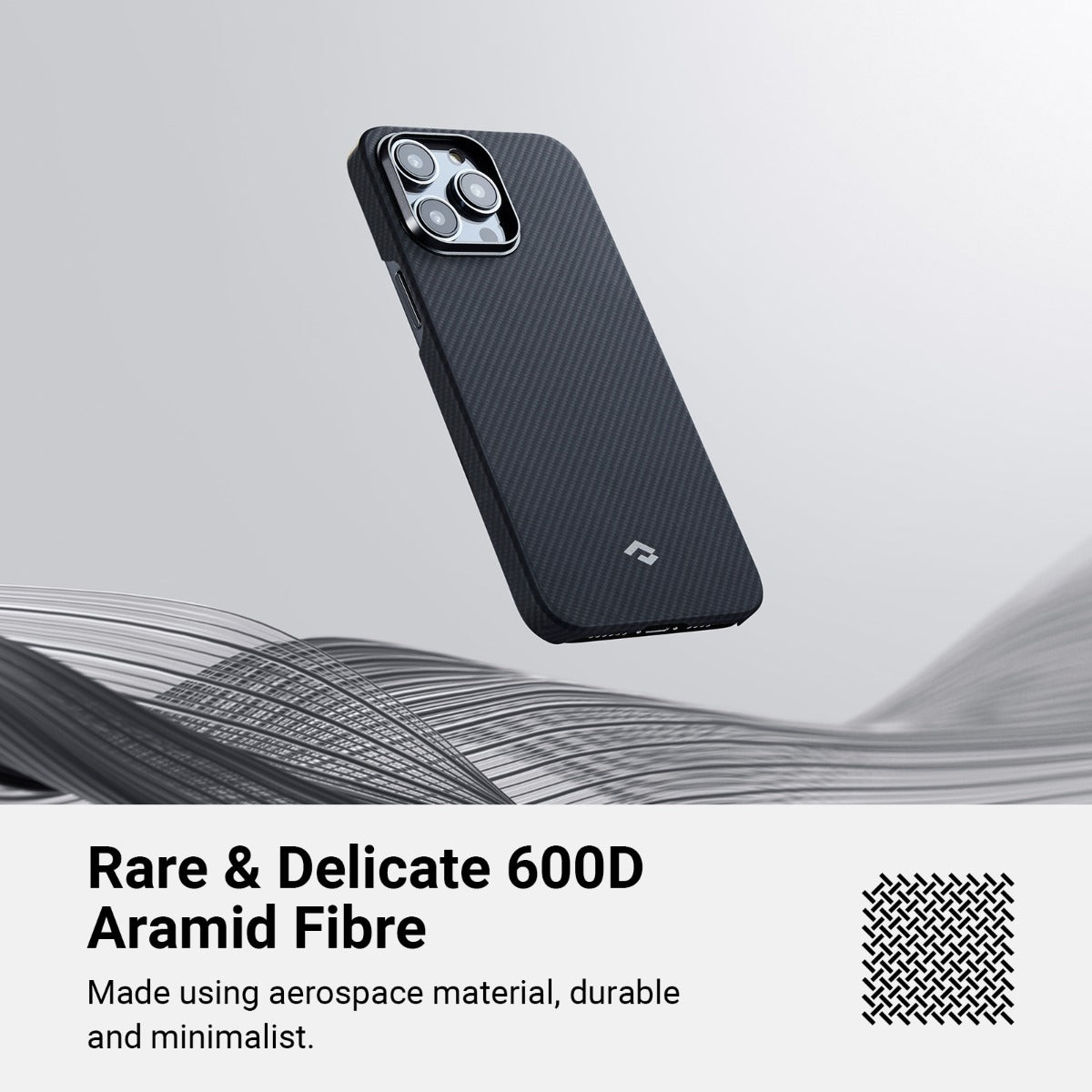Черен кейс от Pitaka модел MagEZ 3 600D за iPhone 14 Pro - iSTYLE BG