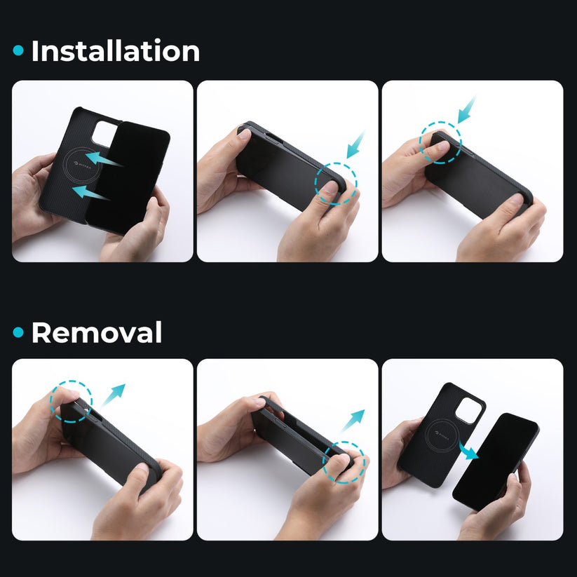 Черен кейс от Pitaka модел MagEZ 3 600D за iPhone 14 Pro - iSTYLE BG