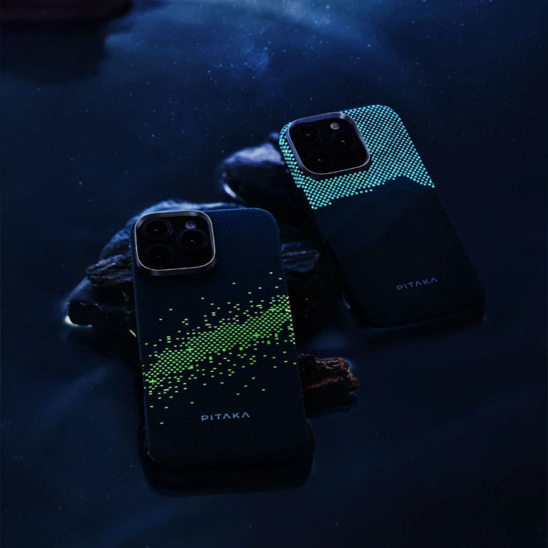 Pitaka StarPeak Luminous Case, Milky way galaxy - iPhone 16 Pro Max - iSTYLE BG