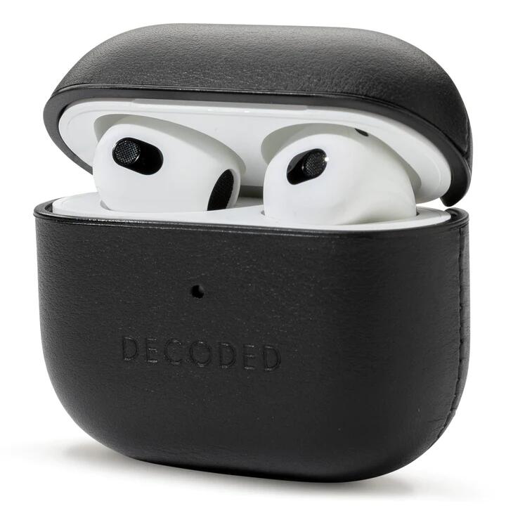 Decoded Leather Aircase, black - Airpods 3 - iSTYLE BG